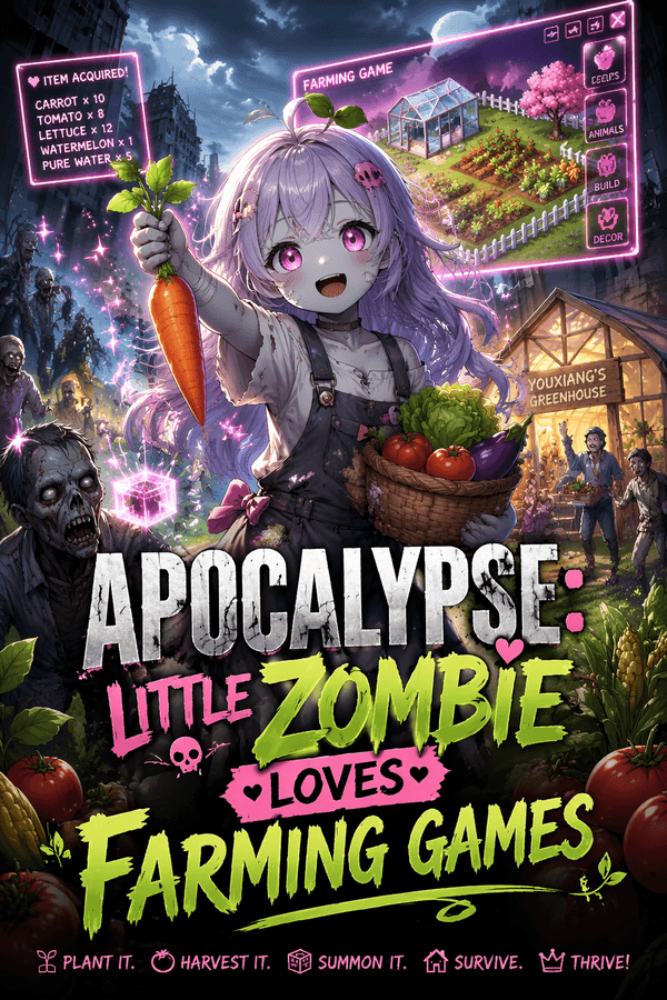 Apocalypse: Little Zombie Loves Farming Games