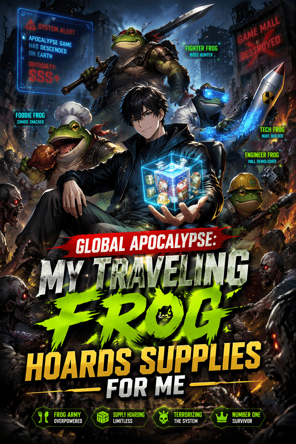 Global Apocalypse: My Traveling Frog Hoards Supplies for Me