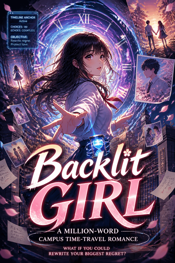 Backlit Girl: A Million-Word Campus Time-Travel Romance