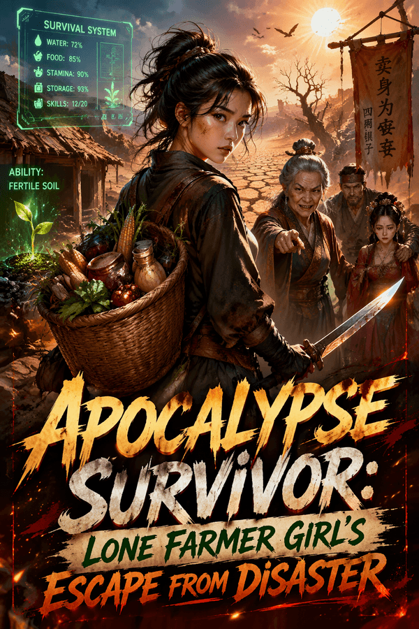 Apocalypse Survivor: Lone Farmer Girl's Escape from Disaster