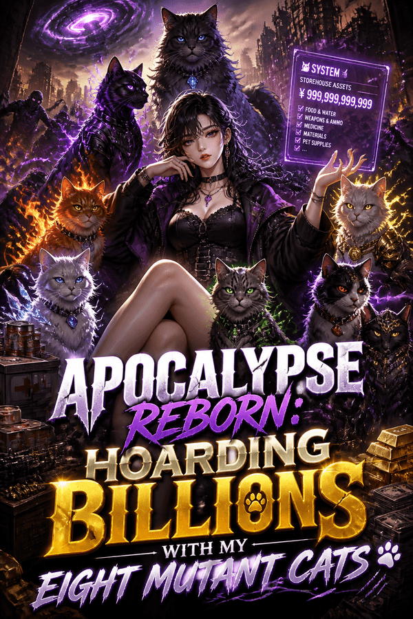 Apocalypse Reborn: Hoarding Billions with My Eight Mutant Cats