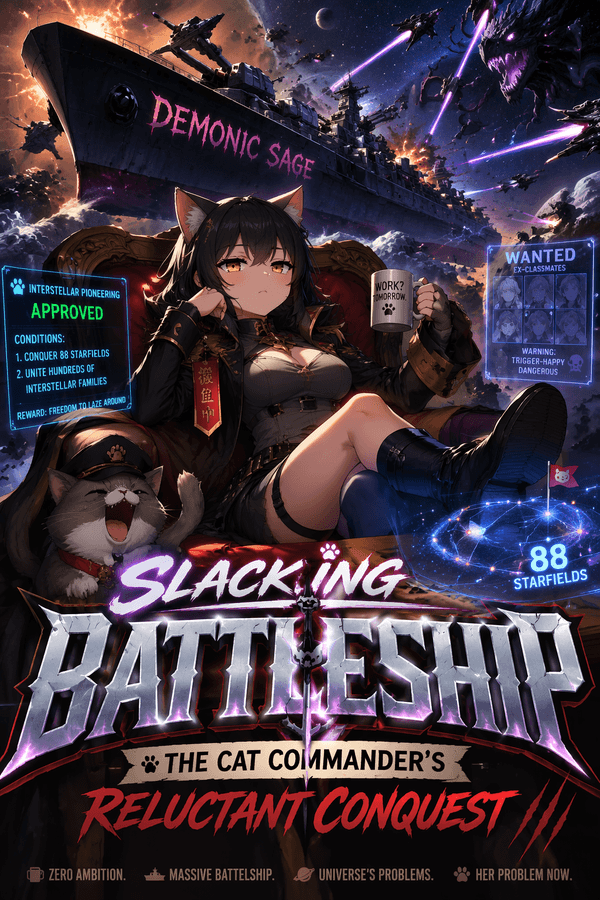 Slacking Battleship: The Cat Commander's Reluctant Conquest