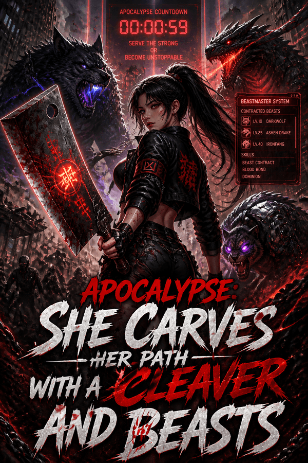 Apocalypse: She Carves Her Path with a Cleaver and Beasts