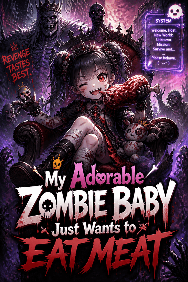My Adorable Zombie Baby Just Wants to Eat Meat