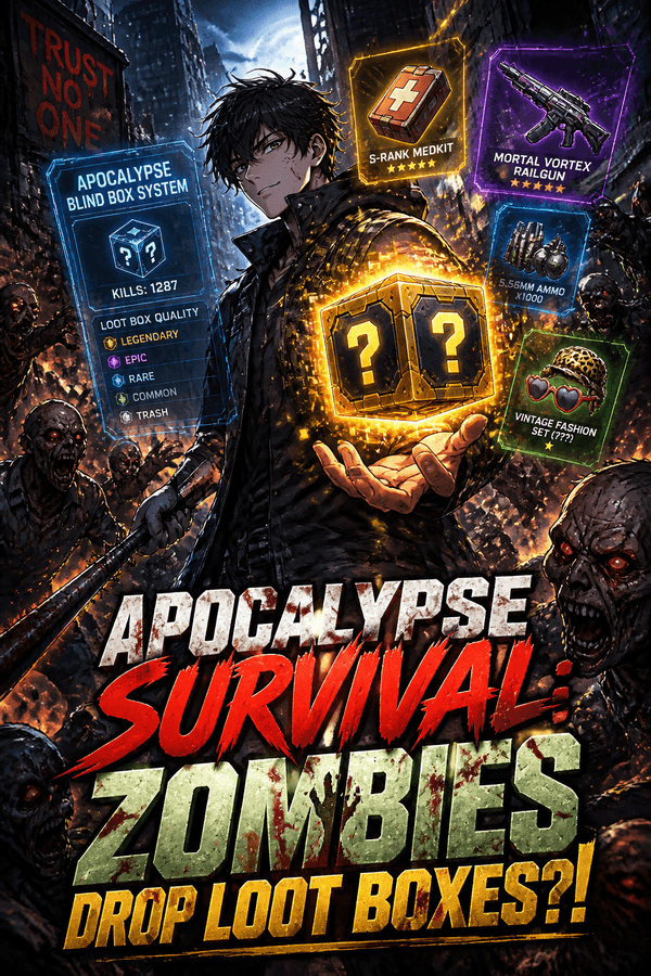 Apocalypse Survival: Zombies Drop Loot Boxes?!