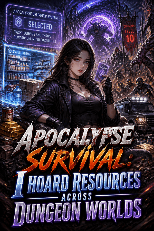 Apocalypse Survival: I Hoard Resources Across Dungeon Worlds