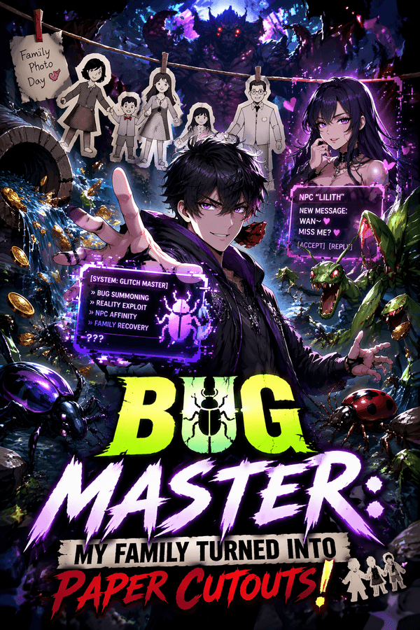 Bug Master: My Family Turned Into Paper Cutouts!