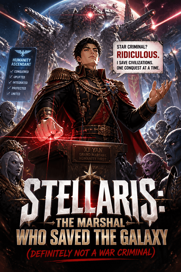 Stellaris: The Marshal Who Saved the Galaxy (Definitely Not a War Criminal)