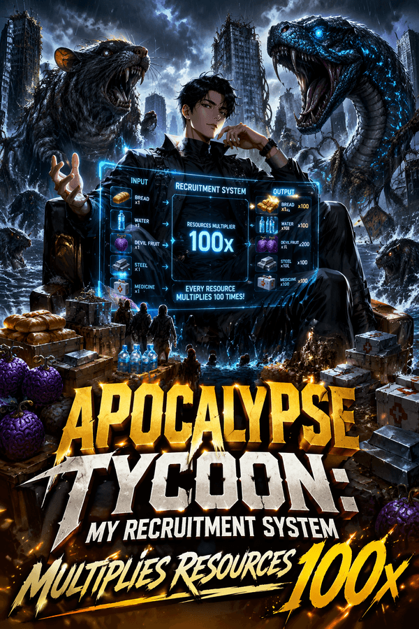 Apocalypse Tycoon: My Recruitment System Multiplies Resources 100x