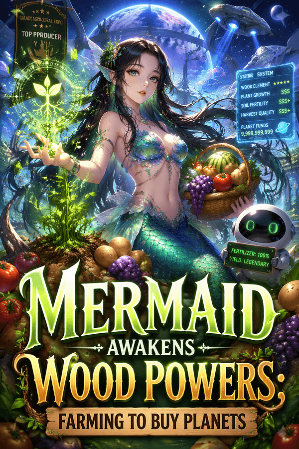 Mermaid Awakens Wood Powers: Farming to Buy Planets
