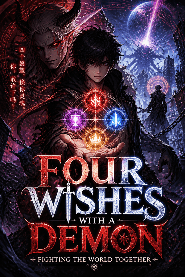 Four Wishes with a Demon: Fighting the World Together