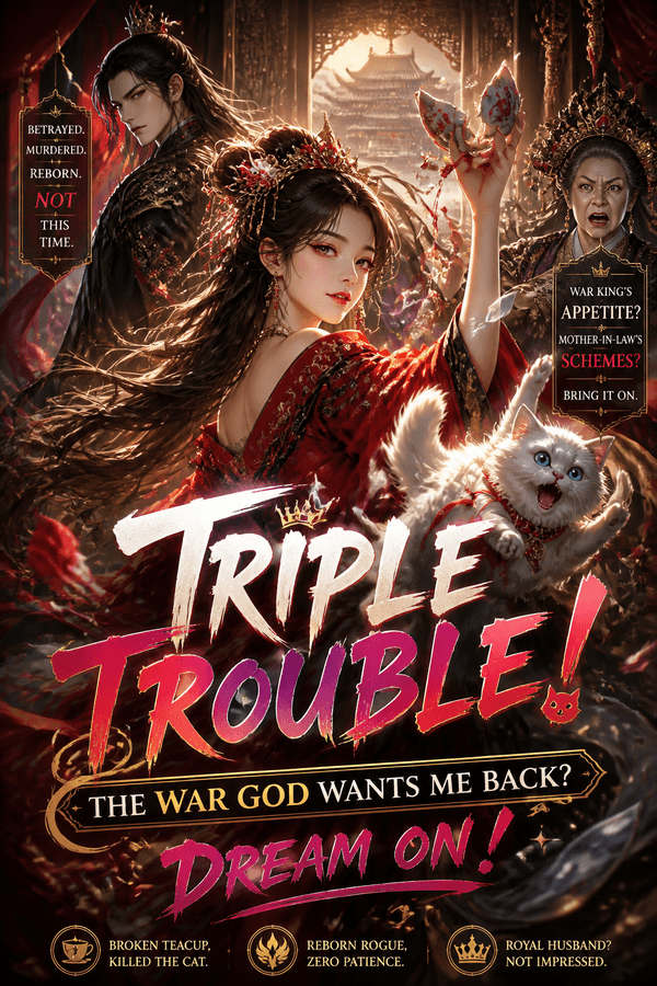 Triple Trouble! The War God Wants Me Back? Dream On!