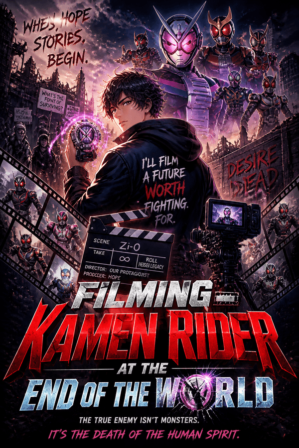 Filming Kamen Rider at the End of the World