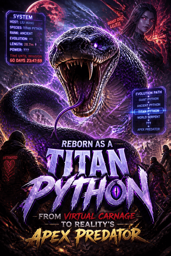 Reborn as a Titan Python: From Virtual Carnage to Reality's Apex Predator