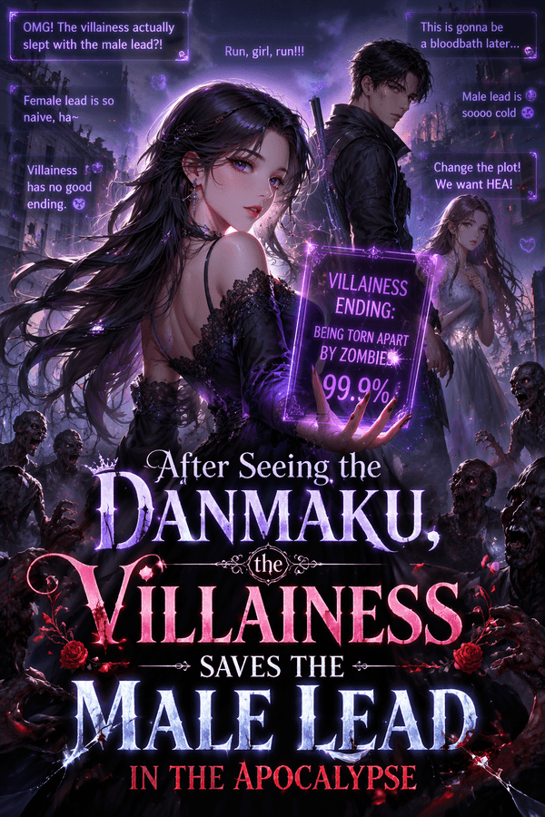 After Seeing the Danmaku, the Villainess Saves the Male Lead in the Apocalypse