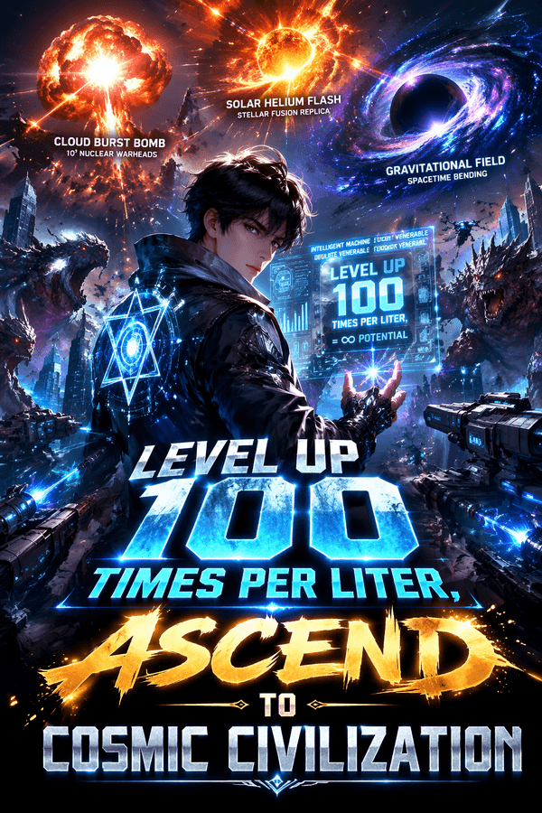 Level Up 100 Times Per Liter, Ascend to Cosmic Civilization