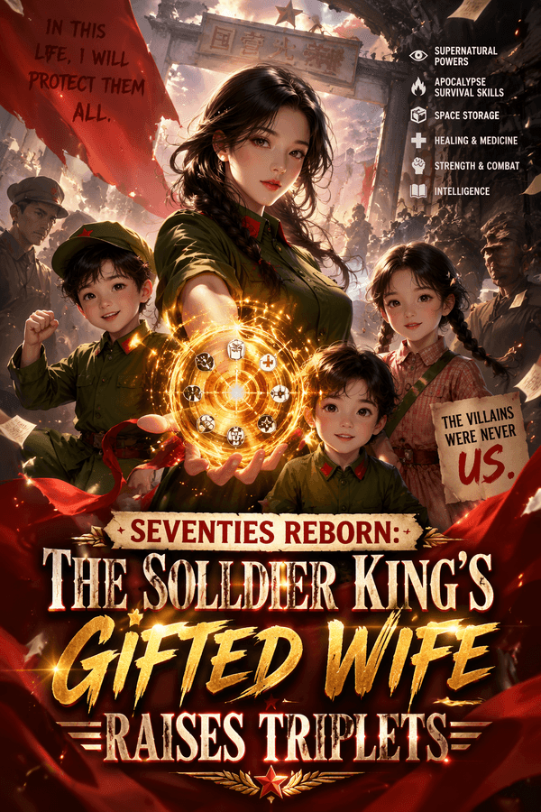 Seventies Reborn: The Soldier King's Gifted Wife Raises Triplets
