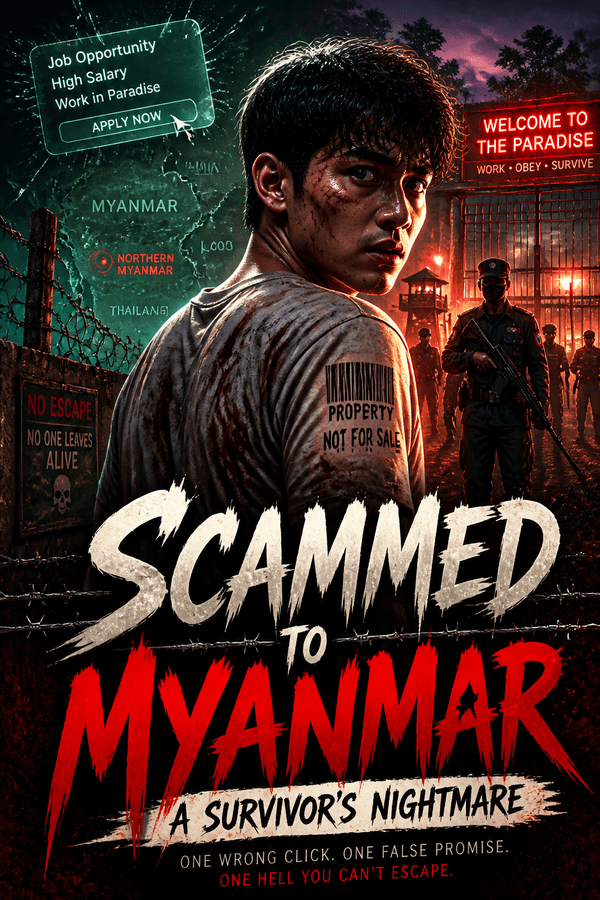 Scammed to Myanmar: A Survivor's Nightmare
