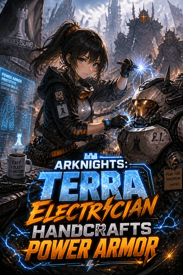 Arknights: Terra Electrician Handcrafts Power Armor