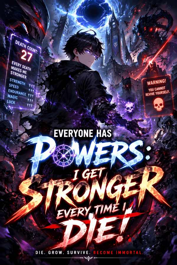Everyone Has Powers: I Get Stronger Every Time I Die!