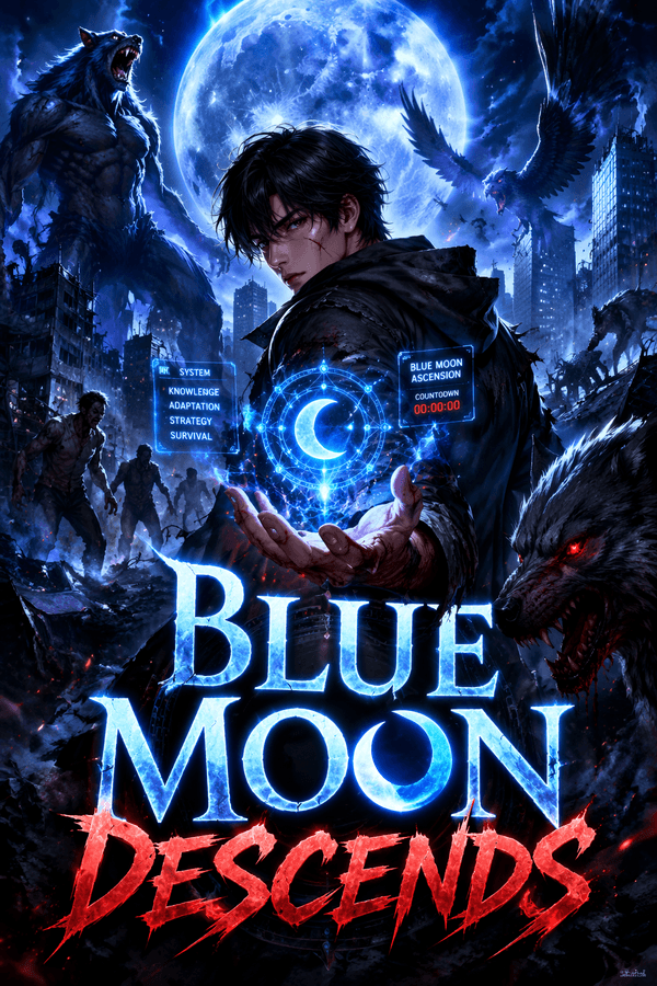 Blue Moon Descends