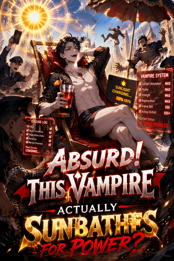 Absurd! This Vampire Actually Sunbathes for Power?