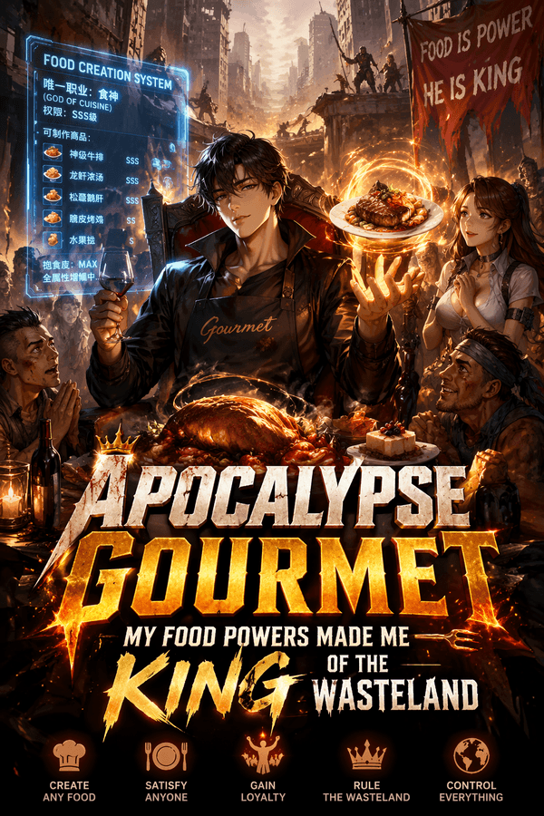 Apocalypse Gourmet: My Food Powers Made Me King of the Wasteland