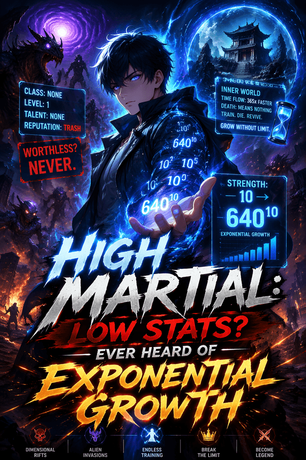 High Martial: Low Stats? Ever Heard of Exponential Growth