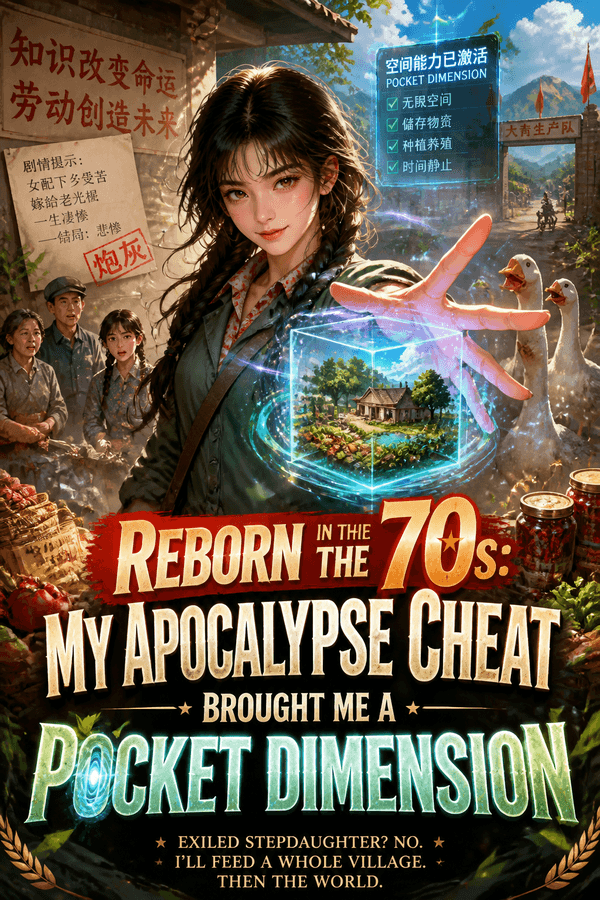 Reborn in the 70s: My Apocalypse Cheat Brought Me a Pocket Dimension