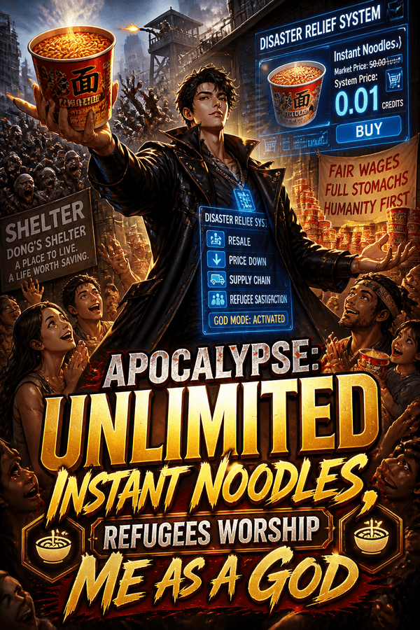 Apocalypse: Unlimited Instant Noodles, Refugees Worship Me as a God