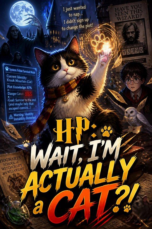 HP: Wait, I'm Actually a Cat?!