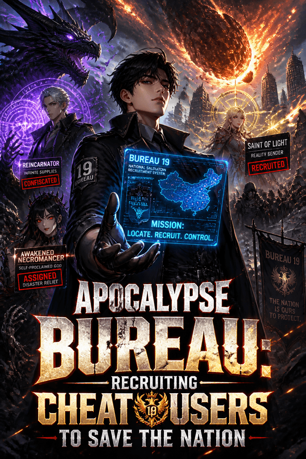 Apocalypse Bureau: Recruiting Cheat Users to Save the Nation