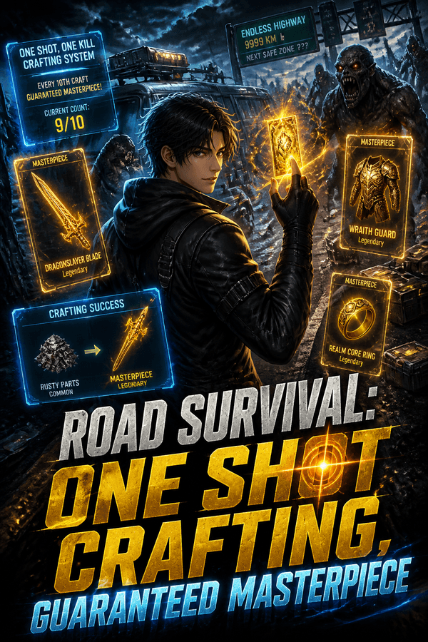 Road Survival: One Shot Crafting, Guaranteed Masterpiece