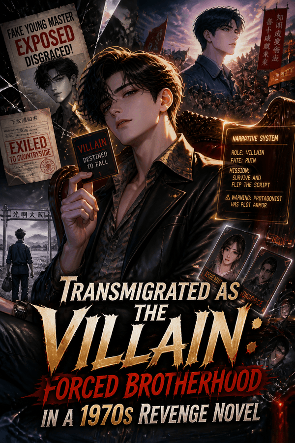 Transmigrated as the Villain: Forced Brotherhood in a 1970s Revenge Novel