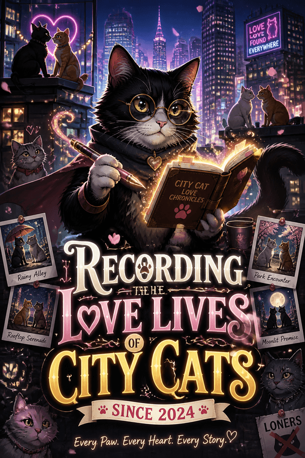Recording the Love Lives of City Cats Since 2024