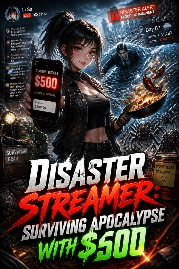 Disaster Streamer: Surviving Apocalypse with $500