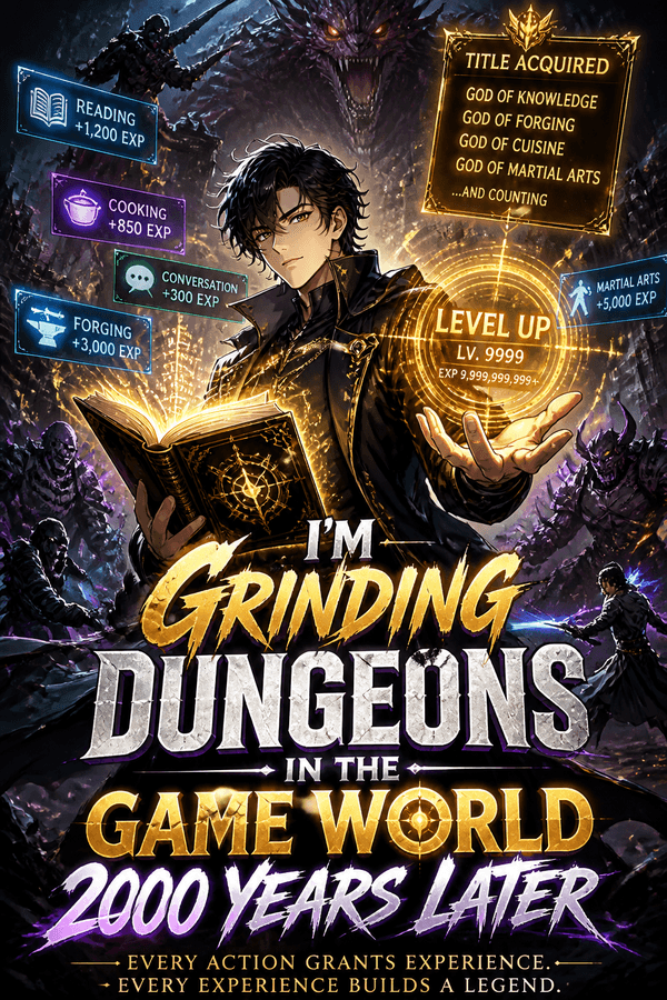 I'm Grinding Dungeons in the Game World 2000 Years Later
