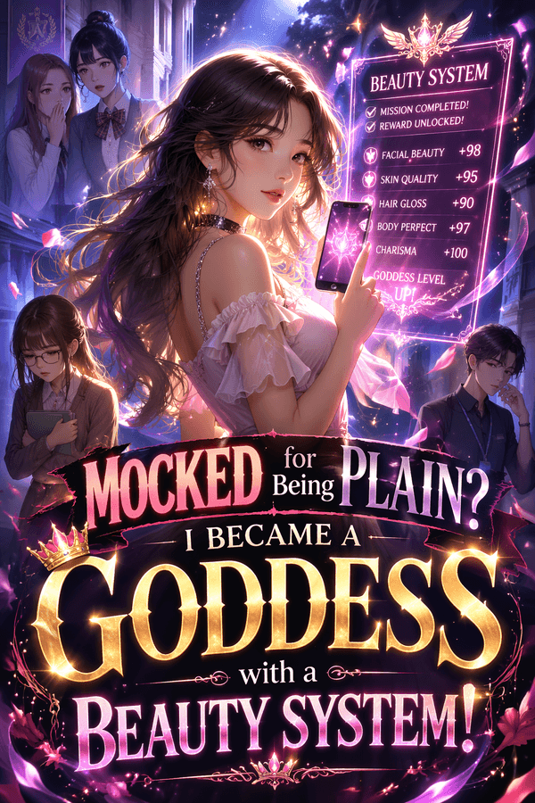 Mocked for Being Plain? I Became a Goddess with a Beauty System!