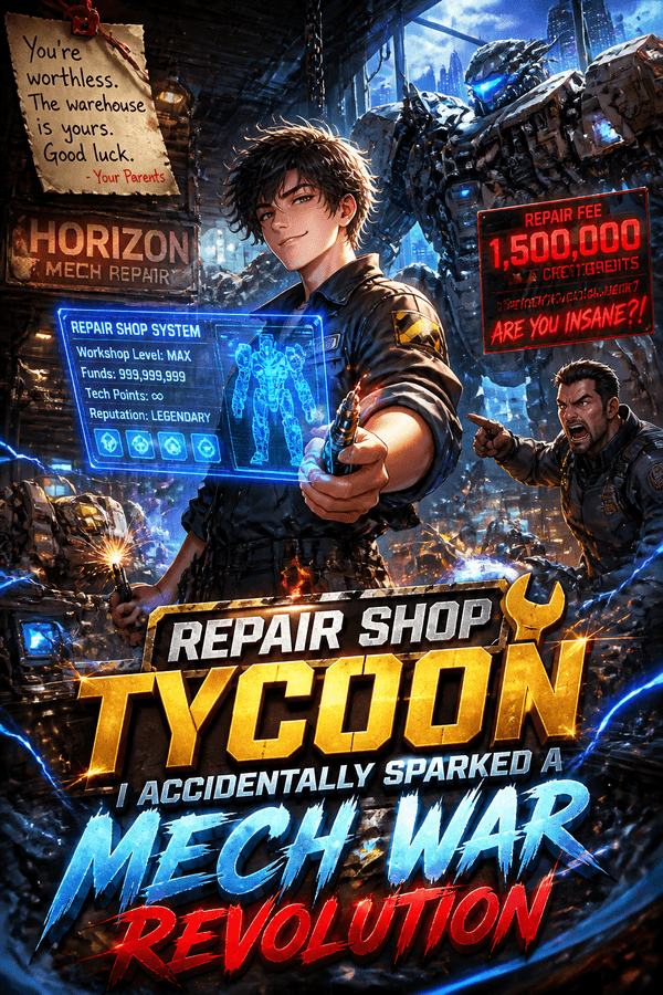 Repair Shop Tycoon: I Accidentally Sparked a Mech War Revolution