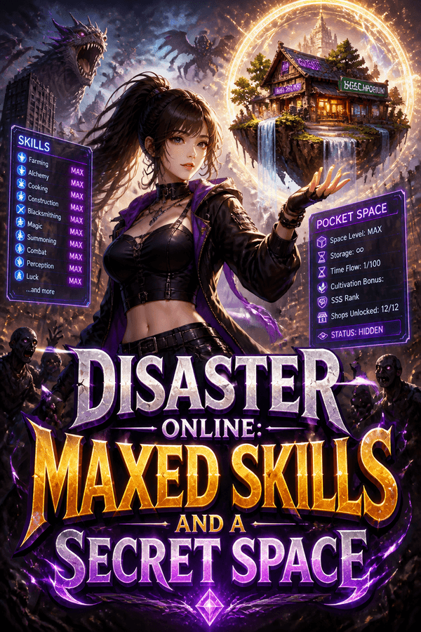 Disaster Online: Maxed Skills and a Secret Space