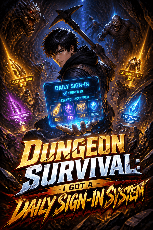 Dungeon Survival: I Got a Daily Sign-In System