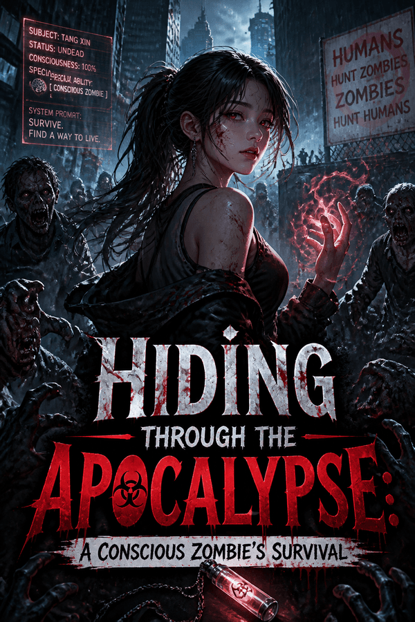 Hiding Through the Apocalypse: A Conscious Zombie's Survival