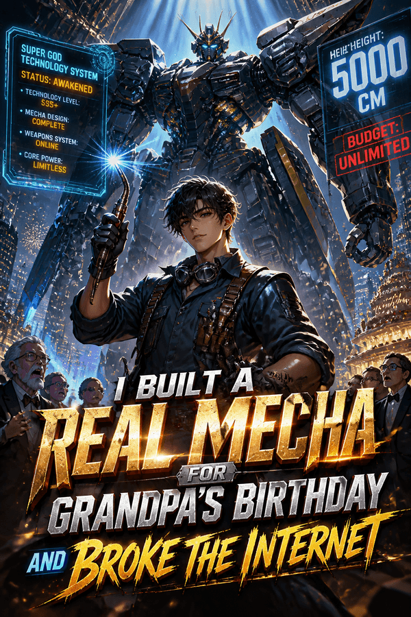 I Built a Real Mecha for Grandpa's Birthday and Broke the Internet