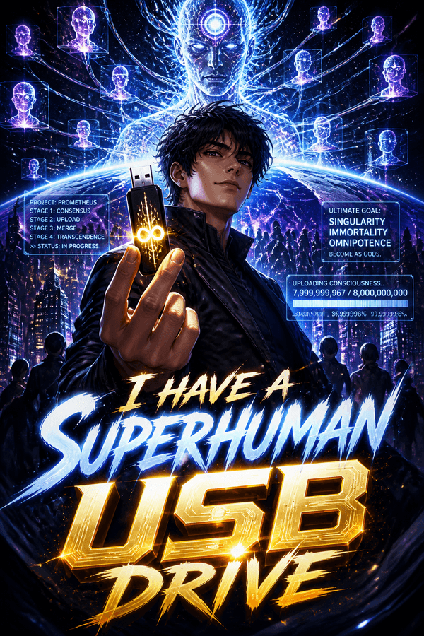 I Have a Superhuman USB Drive