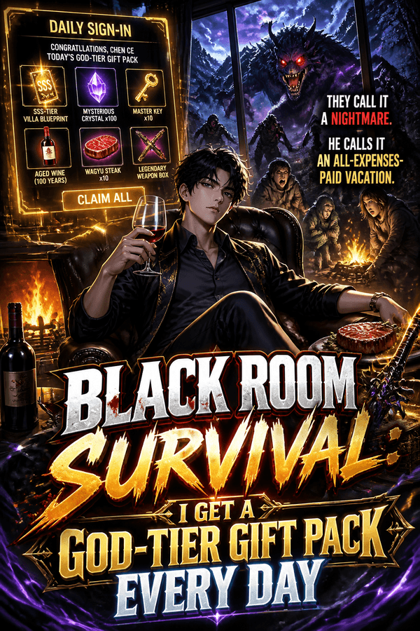 Black Room Survival: I Get a God-Tier Gift Pack Every Day