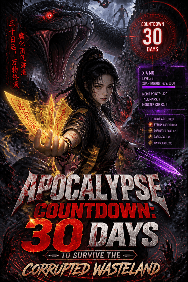 Apocalypse Countdown: 30 Days to Survive the Corrupted Wasteland