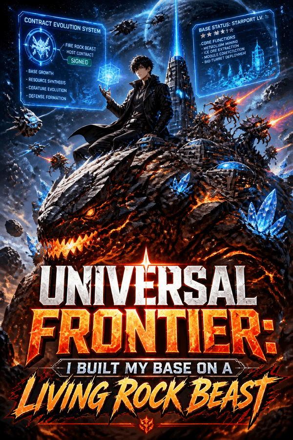 Universal Frontier: I Built My Base on a Living Rock Beast