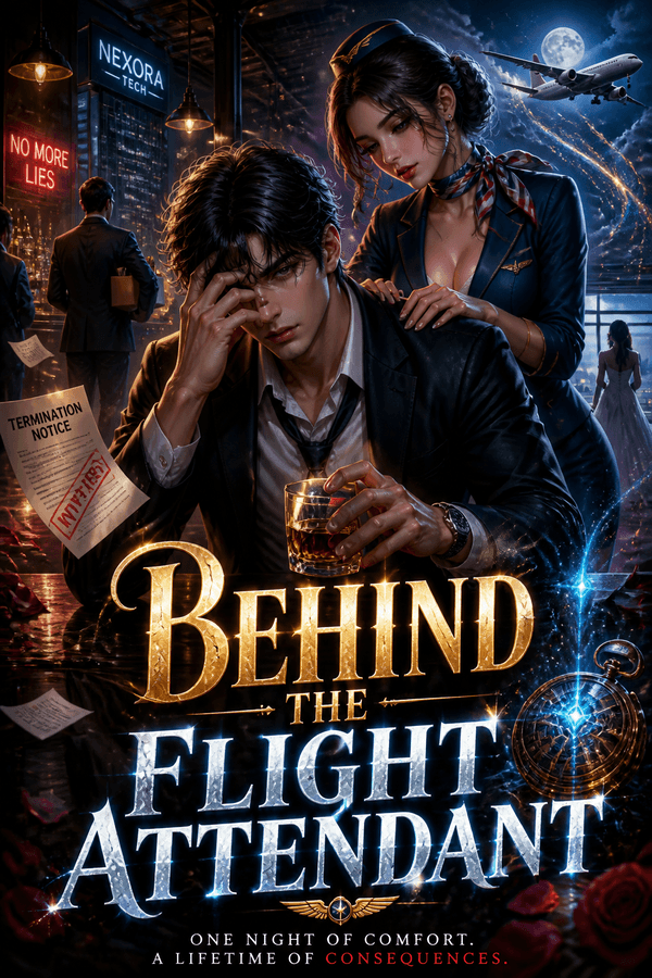 Behind the Flight Attendant