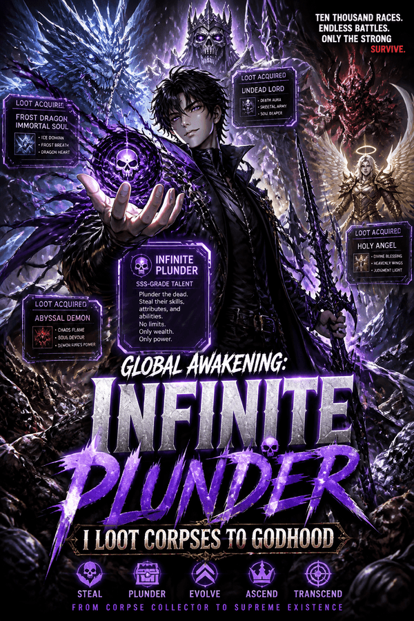 Global Awakening: Infinite Plunder – I Loot Corpses to Godhood