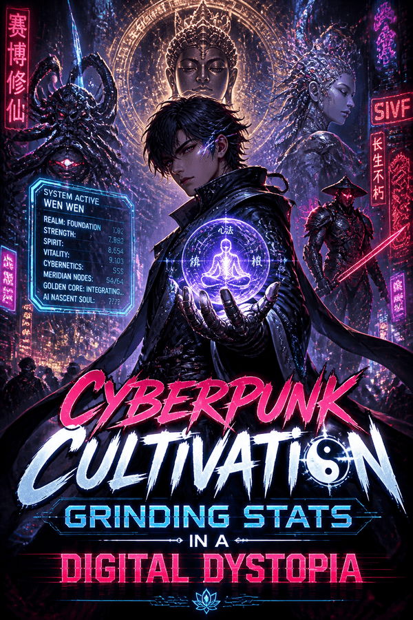 Cyberpunk Cultivation: Grinding Stats in a Digital Dystopia
